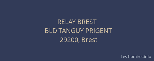 RELAY BREST