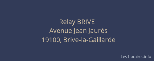 Relay BRIVE