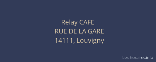 Relay CAFE