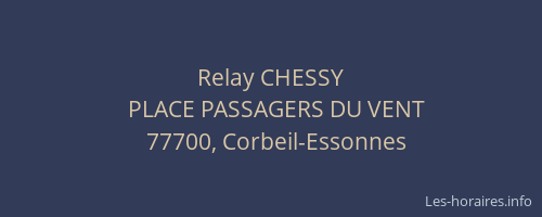 Relay CHESSY