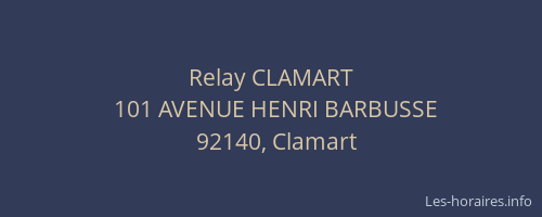Relay CLAMART