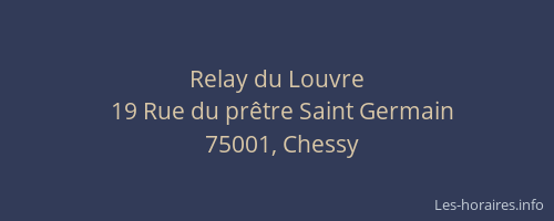 Relay du Louvre