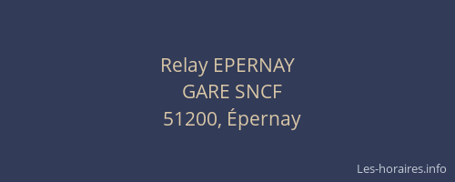 Relay EPERNAY