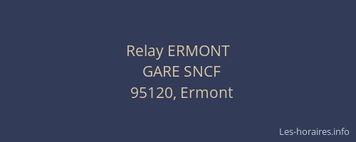 Relay ERMONT