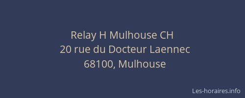Relay H Mulhouse CH