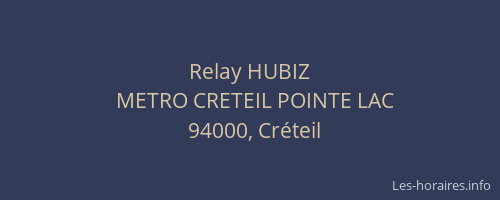 Relay HUBIZ