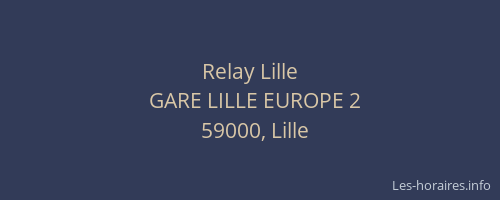 Relay Lille