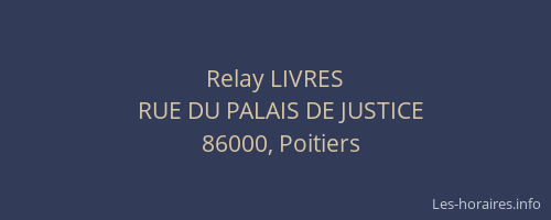 Relay LIVRES