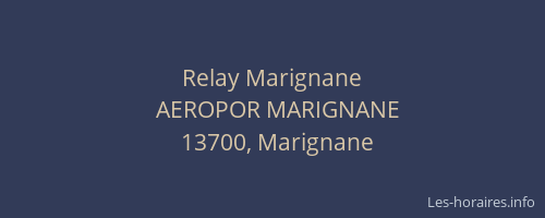 Relay Marignane