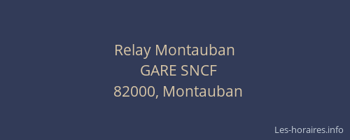 Relay Montauban