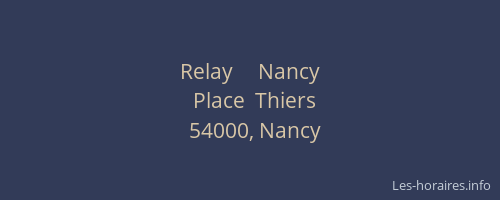 Relay     Nancy