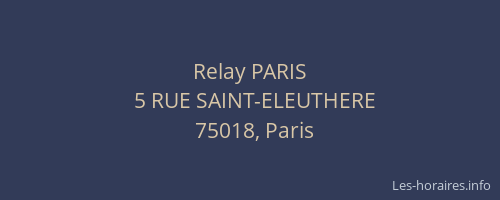 Relay PARIS