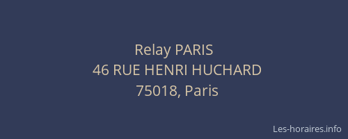 Relay PARIS