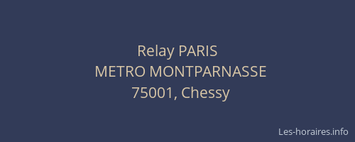 Relay PARIS