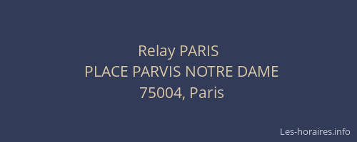Relay PARIS