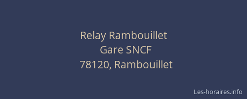 Relay Rambouillet