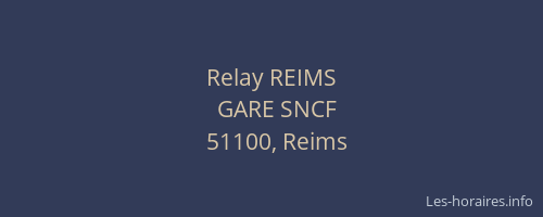 Relay REIMS