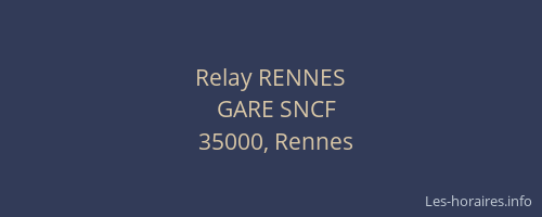 Relay RENNES