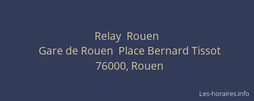 Relay  Rouen