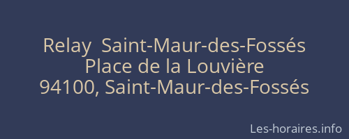 Relay  Saint-Maur-des-Fossés