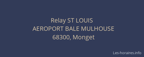 Relay ST LOUIS