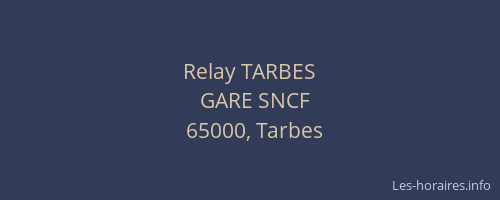 Relay TARBES