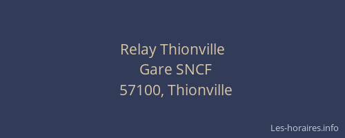 Relay Thionville