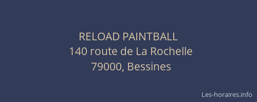 RELOAD PAINTBALL