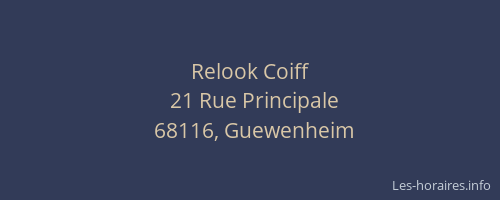Relook Coiff
