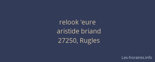 relook 'eure