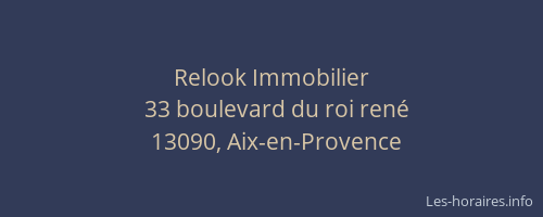 Relook Immobilier