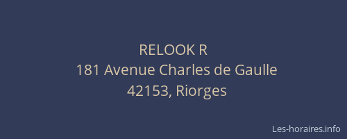 RELOOK R