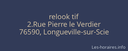 relook tif