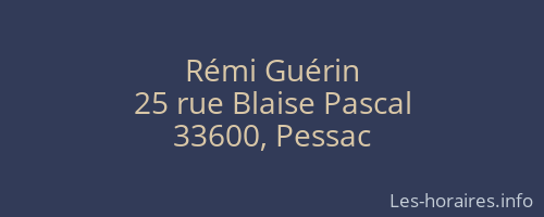 Rémi Guérin