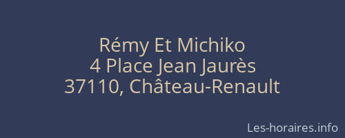 Rémy Et Michiko