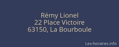 Rémy Lionel