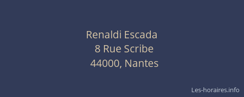 Renaldi Escada
