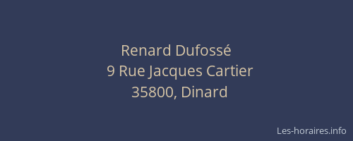 Renard Dufossé