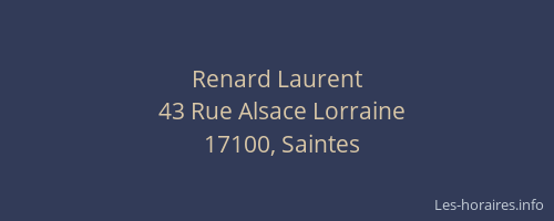 Renard Laurent