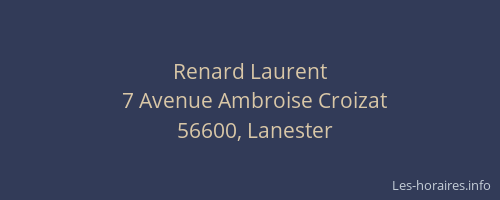 Renard Laurent