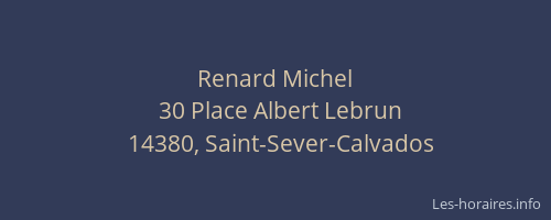 Renard Michel