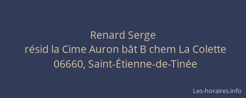 Renard Serge