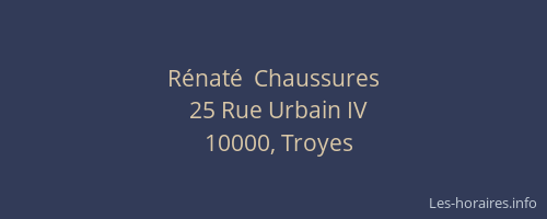 Rénaté  Chaussures