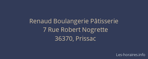 Renaud Boulangerie Pâtisserie