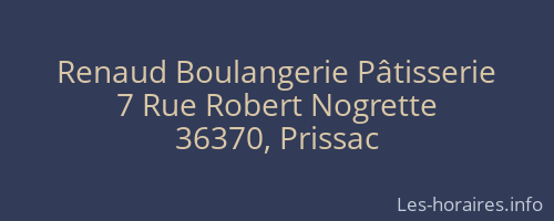 Renaud Boulangerie Pâtisserie