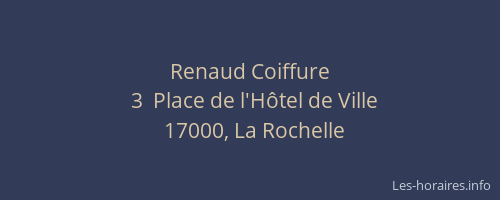 Renaud Coiffure