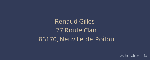 Renaud Gilles
