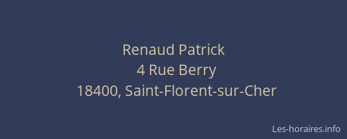 Renaud Patrick