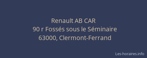 Renault AB CAR