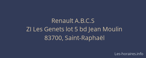 Renault A.B.C.S